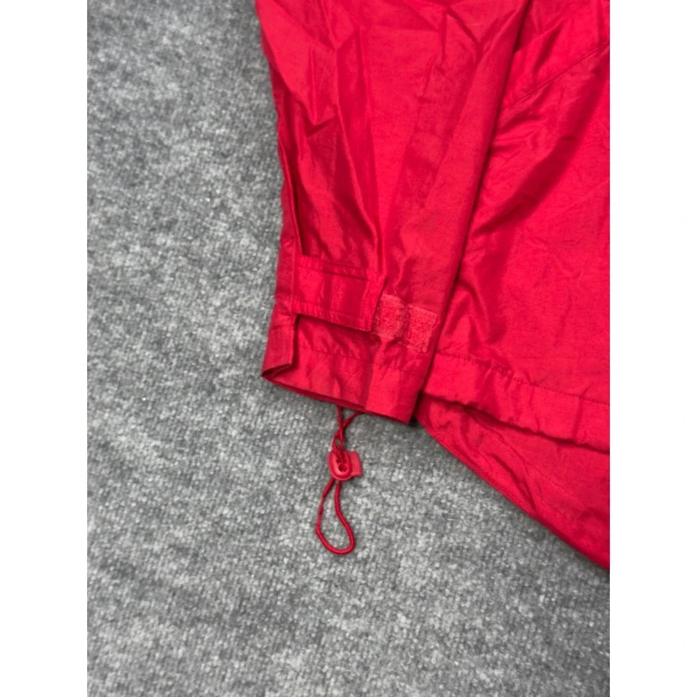 Dickies Red Zip Front Windbreaker Jacket Medium Nylon Workwear‎